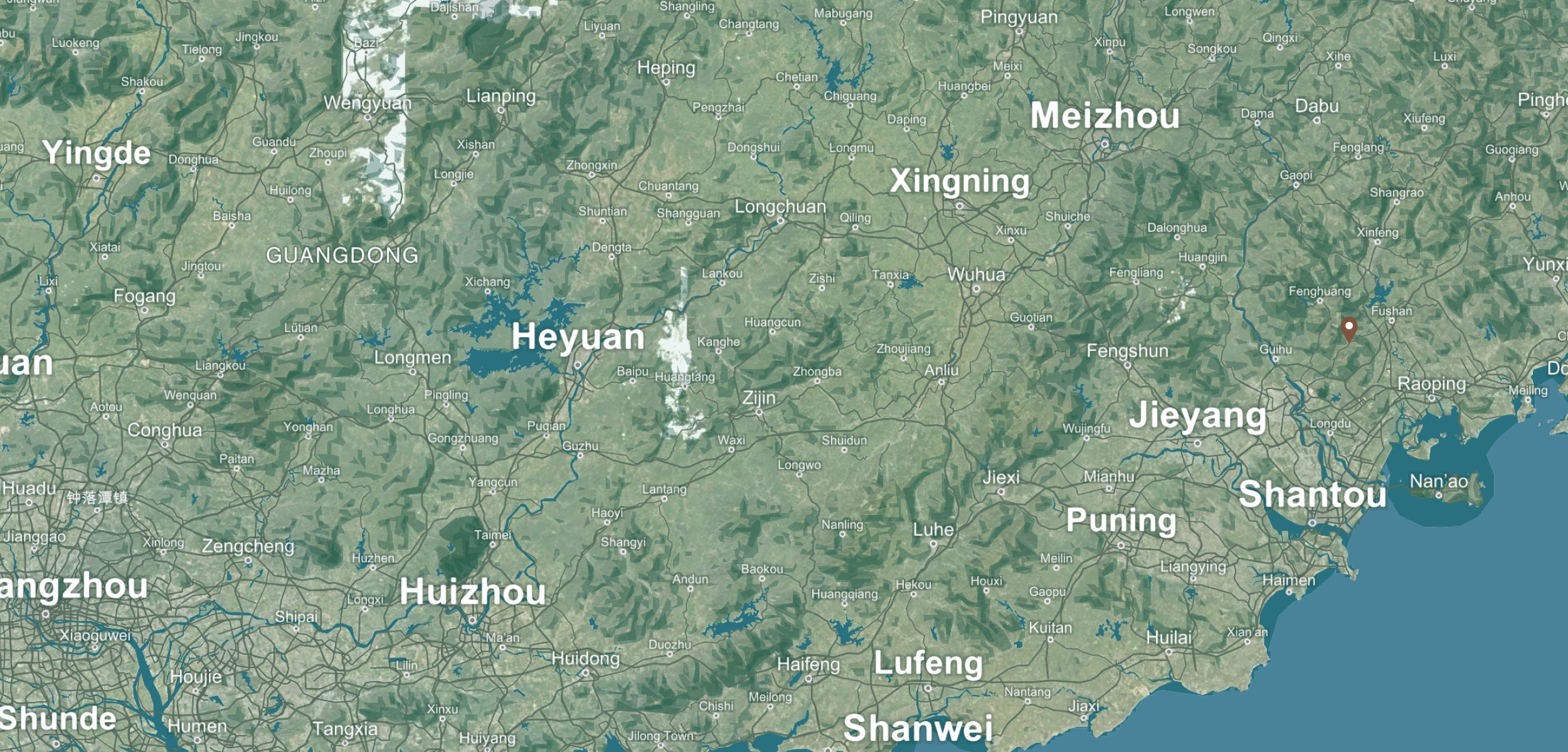 Fenghuang Town background map desktop