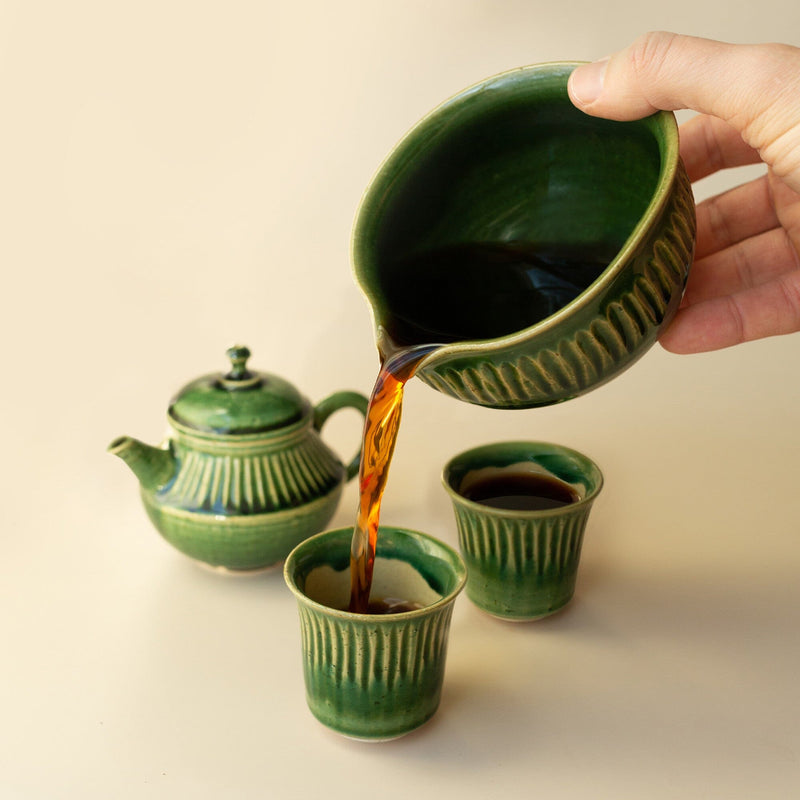 Oribe Tokoname Teaware Set hover image